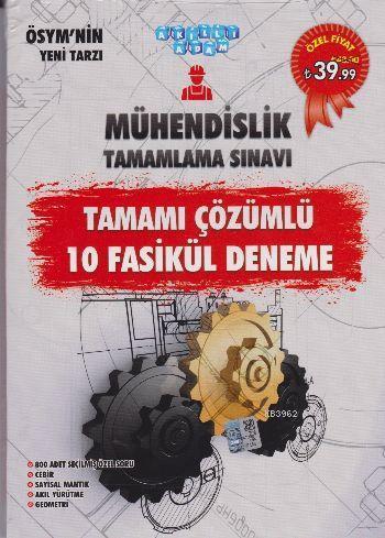 Mühendislik Tamamlama Sınavı 10 Fasikül Deneme Tamamı Çözümlü