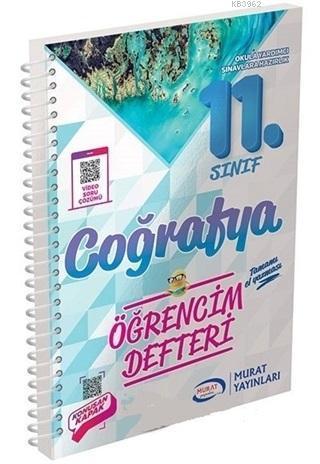 Murat Yayınları 11. Sınıf Coğrafya Öğrencim Defteri Murat