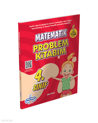 Murat Yayınları 4.Sınıf Matematik Problemler Kitabım