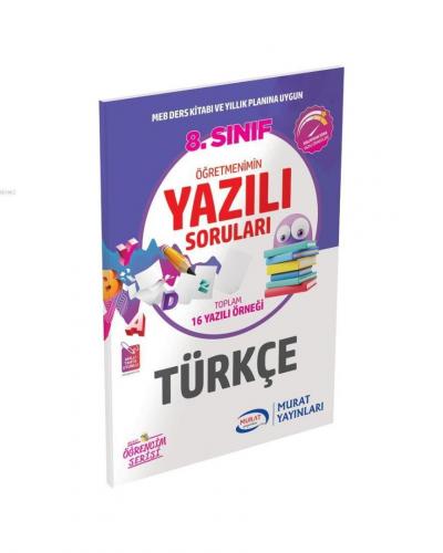 Murat Yayınları 8. Sınıf LGS Türkçe Öğretmenimin Yazılı Soruları Murat