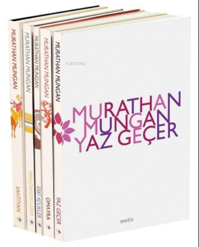 Murathan Mungan Şiir Seti - 5 Kitap Takım Hediyeli