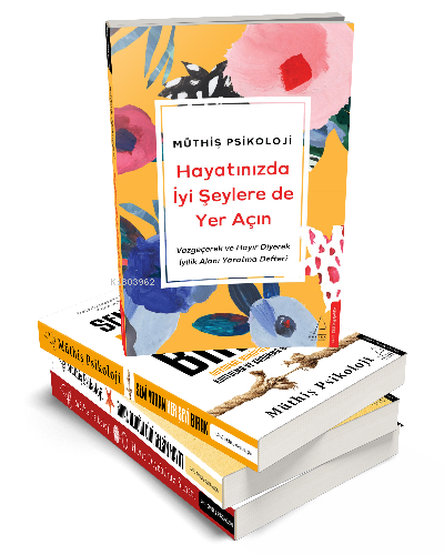 Müthiş Psikoloji 3 Kitap Set Defter Hediyeli