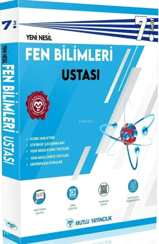 Mutlu Yayıncılık Yeni Nesil Fen Bilimleri Ustası 7.Sınıf