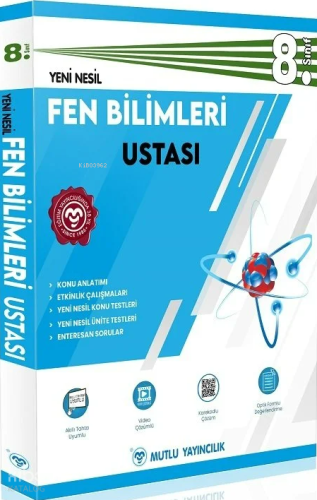 Mutlu Yayıncılık Yeni Nesil Fen Bilimleri Ustası 8.Sınıf