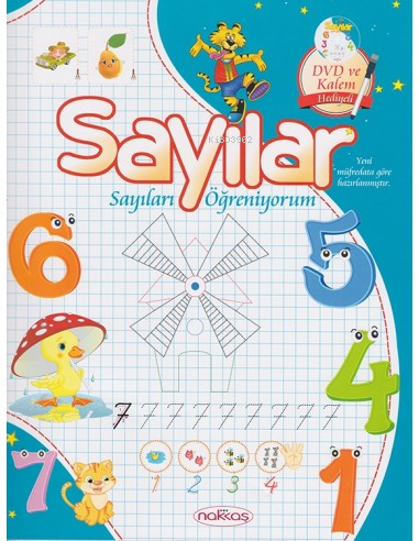 Nakkaş Sayıları Öğreniyorum Kitabı