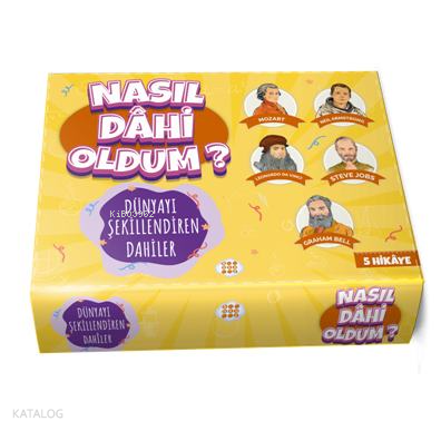 Nasıl Dahi Oldum? - Dünyayı Şekillendiren Dâhiler (5 Hikâye - Set)