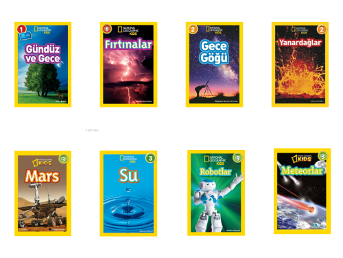 National Geographic Kids Bilim Seti 8 Kitap