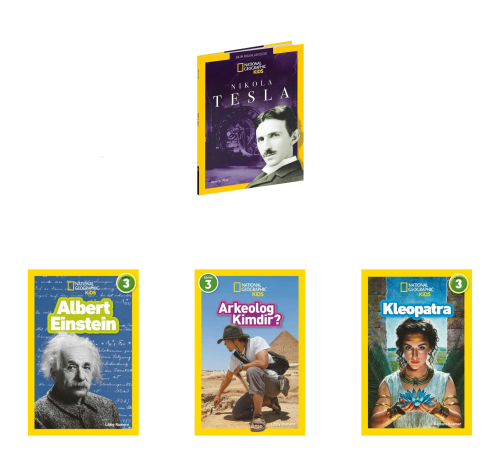 National Geographic Kids Kültür Kitapları Seti 4 Kitap