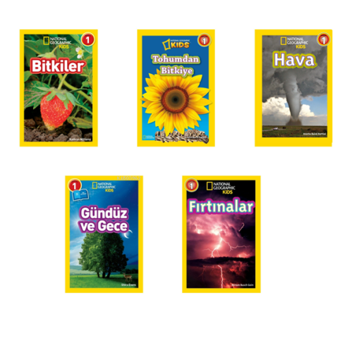 National Geographic Kids Okuma Seti 5 Kitap
