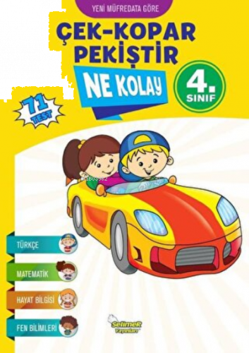 Ne Kolay 4.Sınıf Çek - Kopar - Pekiştir (71 Test)