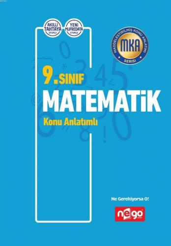 Nego Yayınları 9. Sınıf Matematik Konu Anlatımlı Nego
