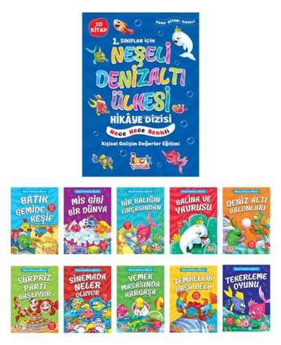 Neşeli Denizaltı Ülkesi(10 Kitap)