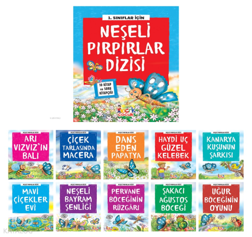 Neşeli Pırpırlar Dizisi;(10 Kitap+Soru Kitapçığı)