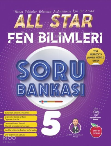 Newton Yayınları 5. Sınıf All Star Fen Bilimleri Soru Bankası (Video Çözümlü)