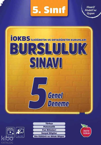 Newton Yayınları 5.Sınıf Bursluluk Sınavı 5 Genel Deneme