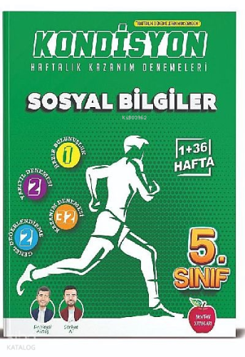 Newton Yayınları 5. Sınıf Kondisyon Haftalık Kazanım Denemeleri 37 Hafta --Sosyal Bilgiler