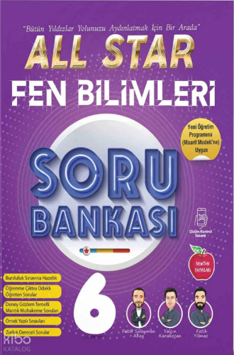 Newton Yayınları 6. Sınıf All Star Fen Bilimleri Soru Bankası (Video Çözümlü)