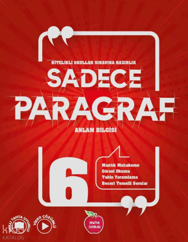 Newton Yayınları 6.Sınıf Sadece Paragraf
