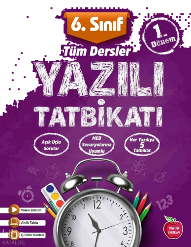 Newton Yayınları 6.Sınıf Yazılı Tatbikatı 1.Dönem Tüm Dersler