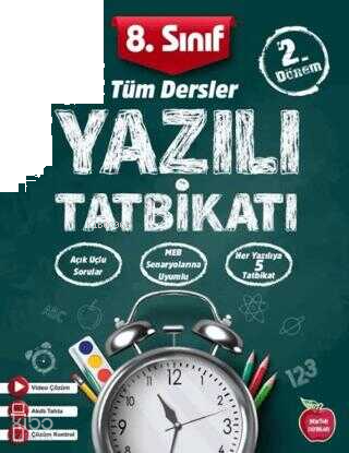 Newton Yayınları 8. Sınıf Yazılı Tatbikatı 2. Dönem Tüm Dersler