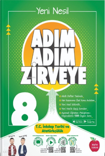 Newton Yayınları Adım Adım Zirveye 8. Sınıf T.C. İnkılap Tarihi Ve Atatürkçülük (Defter Tadında)