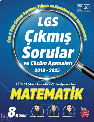 Newton Yayınları LGS Çıkmış Sorular Matematik 2018-2025