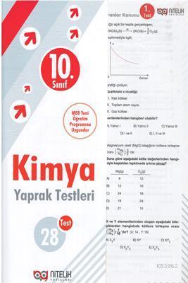 Nitelik - 10. Sınıf Kimya Yaprak Testleri