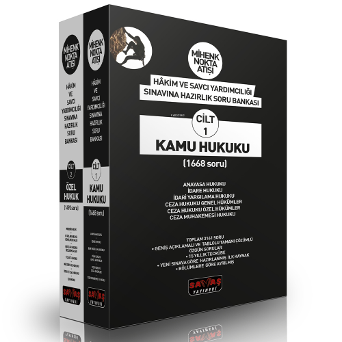Nokta Atışı Hakim ve Savcı Yardımcılığı Sınavına Hazırlık Kamu Hukuku ve Özel Hukuk Soru Bankası