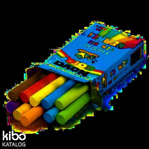 Nova Color Tebeşir 10`Lu Renkli Tozsuz Nc-4111