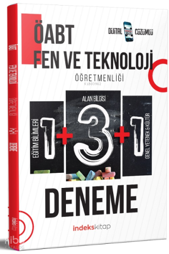 ÖABT Fen ve Teknoloji Öğretmenliği 5 Deneme Dijital Çözümlü