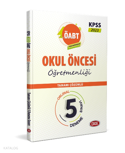 ÖABT Okul Öncesi Öğretmenliği Tamamı Çözümlü 5 Deneme Sınavı