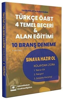 ÖABT Türkçe Dört Temel Beceri ve Alan Eğitimi 10 Deneme