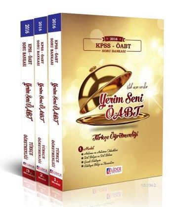 ÖABT Türkçe Öğretmenliği 3'lü Modüler Soru Bankası 2016