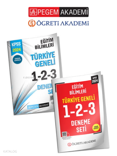 Öğreti Akademi 2024 KPSS Eğitim Bilimleri Tamamı Çözümlü Türkiye Genel