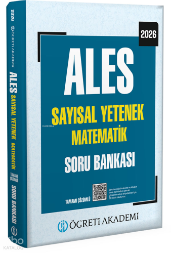Öğreti Akademi 2026 ALES Sayısal Yetenek Matematik Tamamı Çözümlü Soru