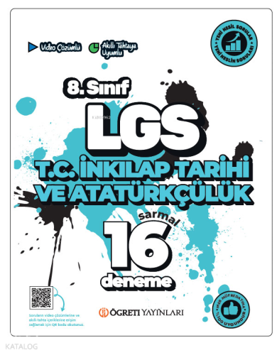 Öğreti Akademi LGS 8.Sınıf T.C. İnkilap Tarihi ve Atatürkçülük Sarmal 