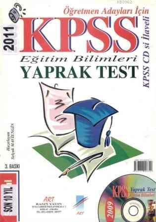Öğretmen Adayları İçin KPSS Eğitim Bilimleri Yaprak Test; CD İlaveli