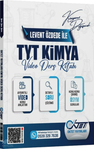 Oktet Yayınları TYT Kimya Video Ders Kitabı