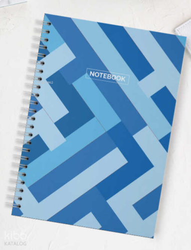 Okul Defteri 70 Yaprak A4 Çizgili Mavi Bristol