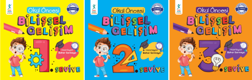 Okul Öncesi Bilişsel Gelişim  Seti  (3 Kitap)