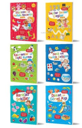 Okul Öncesi Büyüyorum Öğreniyorum Seti (6 Kitap Takım)
