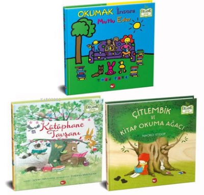 Okumayı Seviyorum Set - Organik Kitap (3 Kitap Takım)