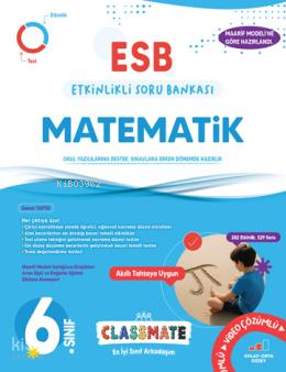 Okyanus 6. Sınıf Classmate Matematik Etkinlikli Soru Bankası