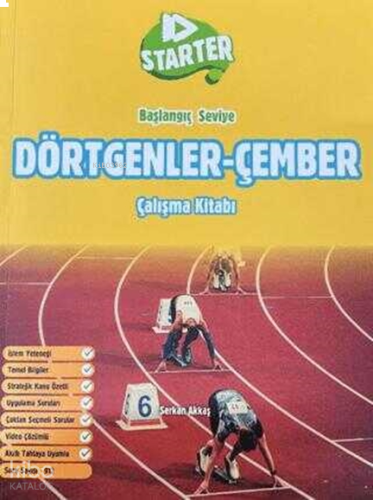 Okyanus Starter Dörtgenler ve Çember Çalışma Kitabı