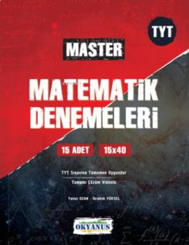 Okyanus Tyt Master 15 Matematik Denemeleri