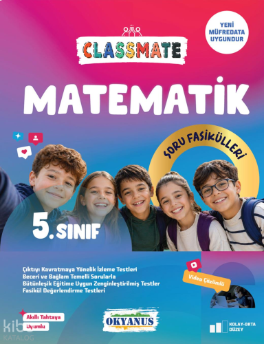 Okyanus Yayınları 5. Sınıf Classmate Matematik Soru Fasikülleri