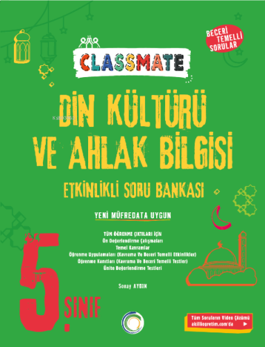 Okyanus Yayınları 5. Sınıf Din Kültürü Ve Ahlak Bilgisi Classmate Soru Bankası