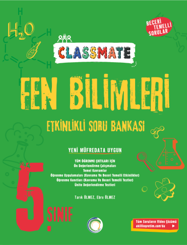 Okyanus Yayınları 5. Sınıf Fen Bilimleri Classmate Etkinlikli Soru Bankası