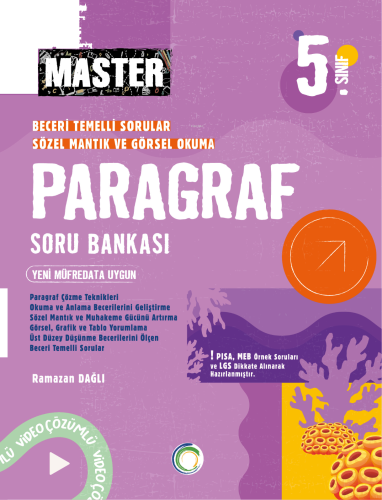 Okyanus Yayınları 5. Sınıf Master Paragraf Soru Bankası