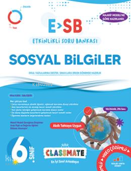 Okyanus Yayınları 6. Sınıf Classmate Sosyal Bilgiler Etkinlikli Soru Bankası